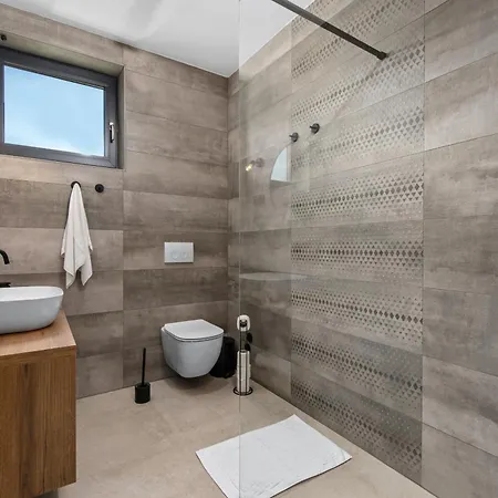 וילה Ani For 8 People Near Labin Rabac With Private Pool And Children Playground *