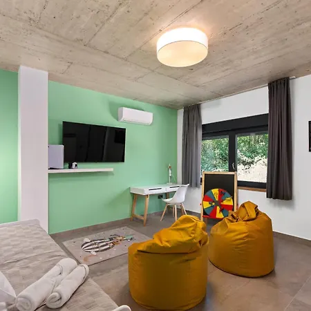 Ani For 8 People Near Labin Rabac With Private Pool And Children Playground Potpićan