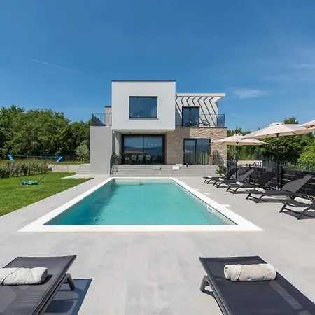 Ani For 8 People Near Labin Rabac With Private Pool And Children Playground * Potpićan