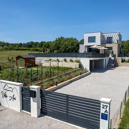Ani For 8 People Near Labin Rabac With Private Pool And Children Playground * Potpićan