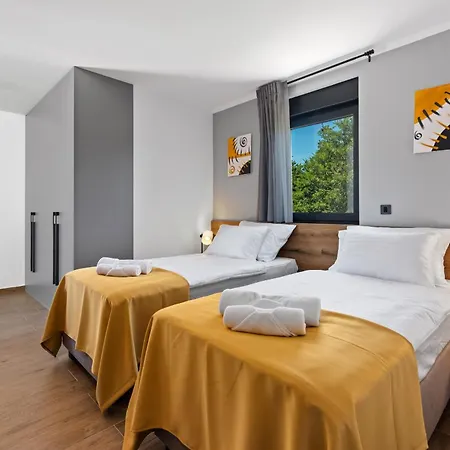 Ani For 8 People Near Labin Rabac With Private Pool And Children Playground