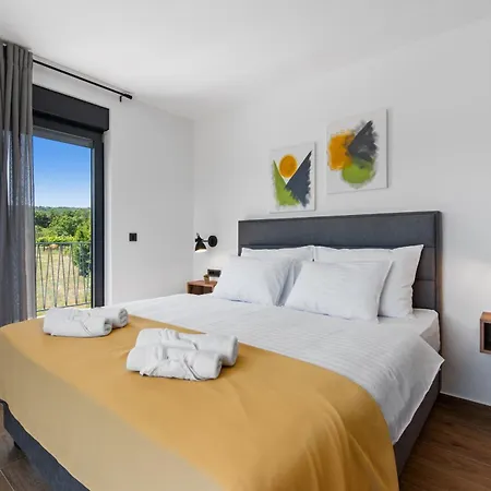 Ani For 8 People Near Labin Rabac With Private Pool And Children Playground 别墅 *